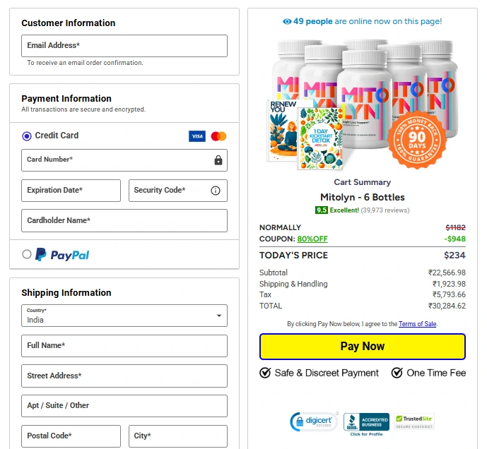 Mitolyn Weight Loss Supplement Order Page Mitolyn Weight Loss Supplement Order Page